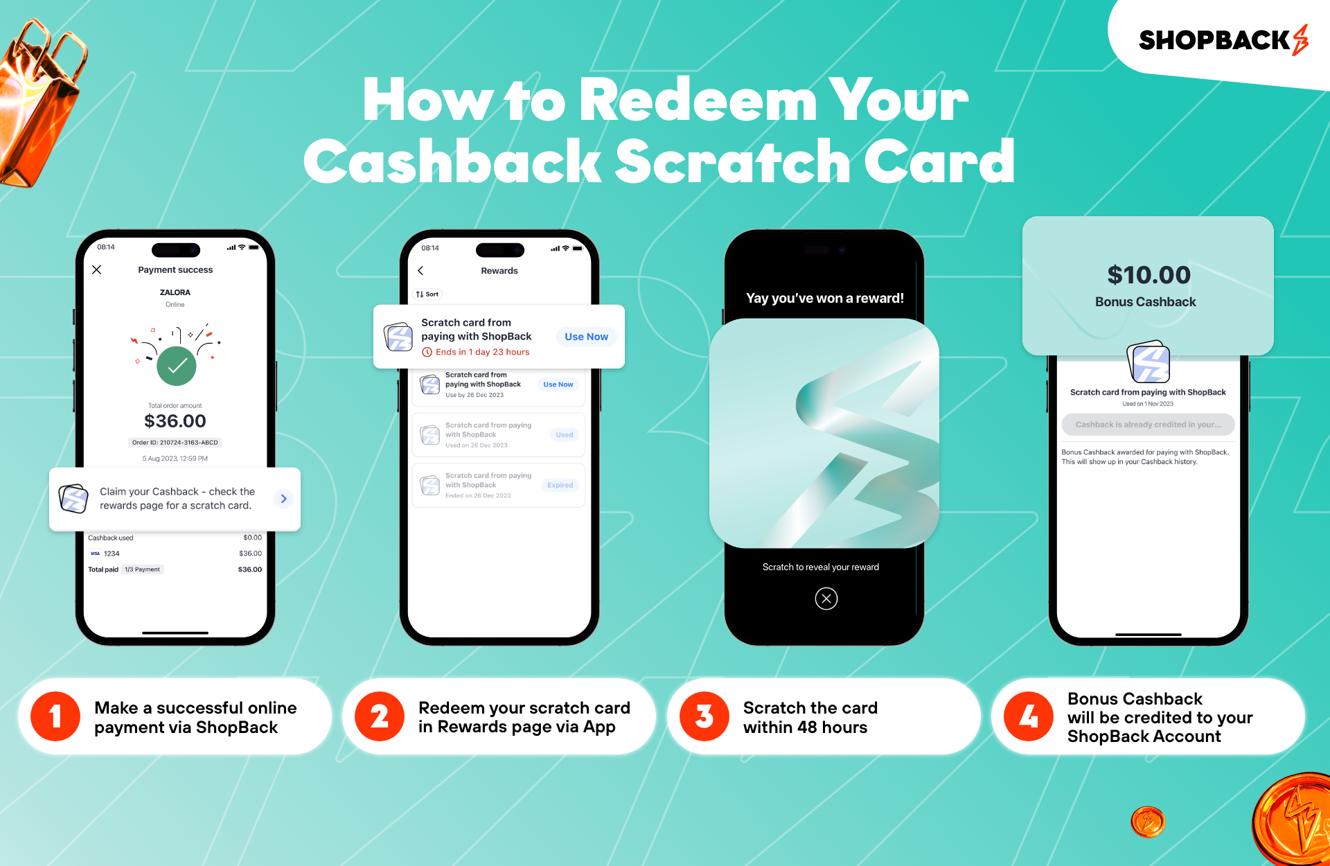 ShopBack expands payment features, offering instant Cashback for all