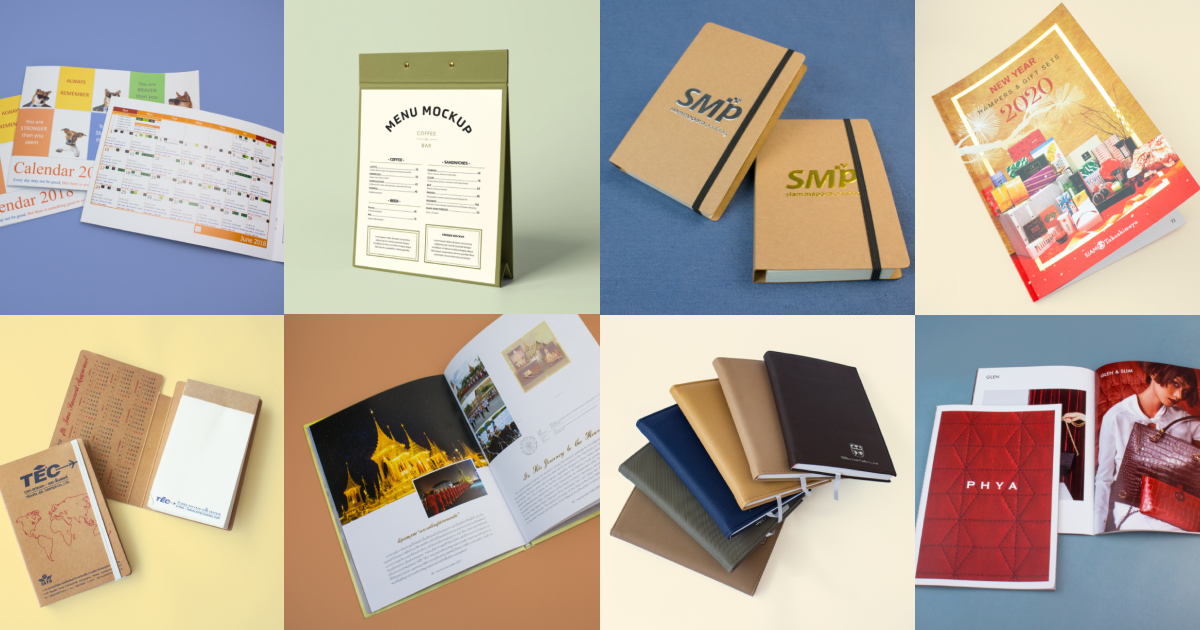 Siammaporn - Menu / Notebook