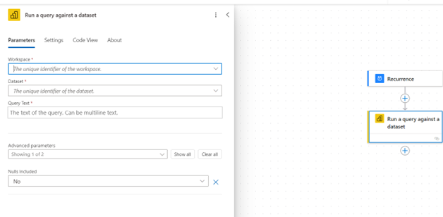 Power BI Data in Power Automate