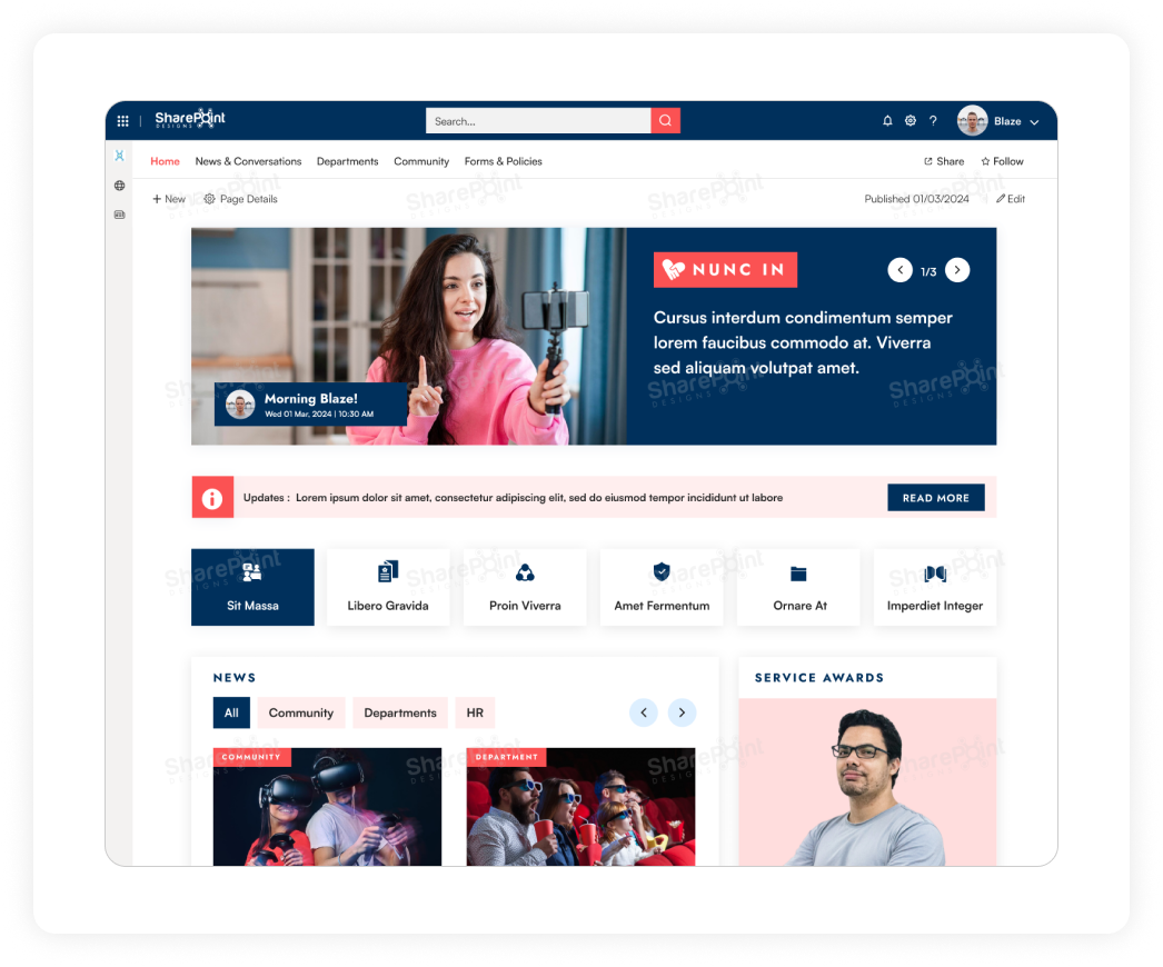 Digital Media Template