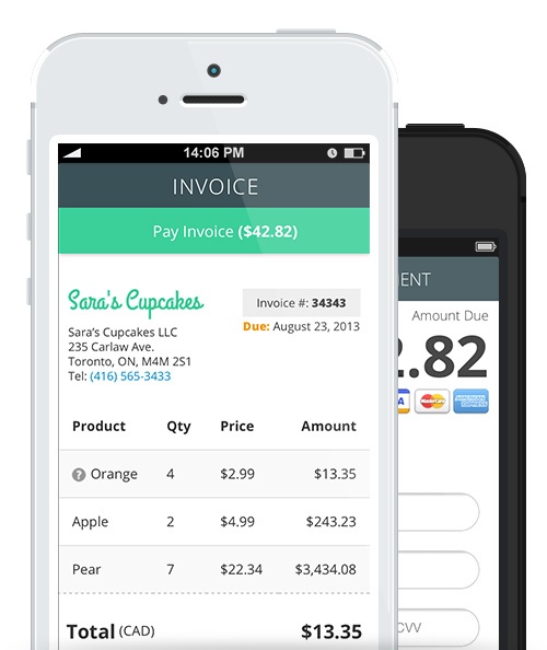 Improved Invoicing Mobile Customer View