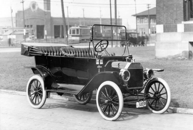 A 1914 Ford Model T Touring car. Courtesy the Henry Ford.