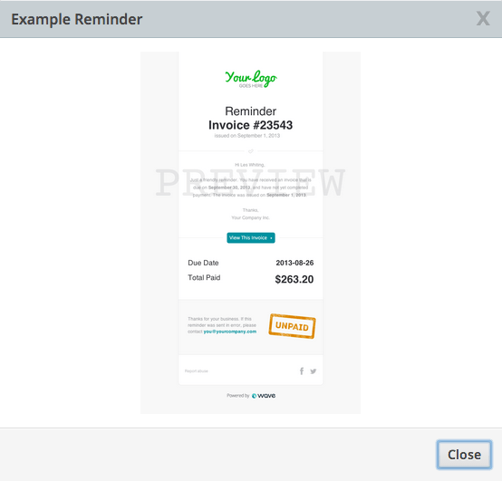 Send reminders and get paid faster