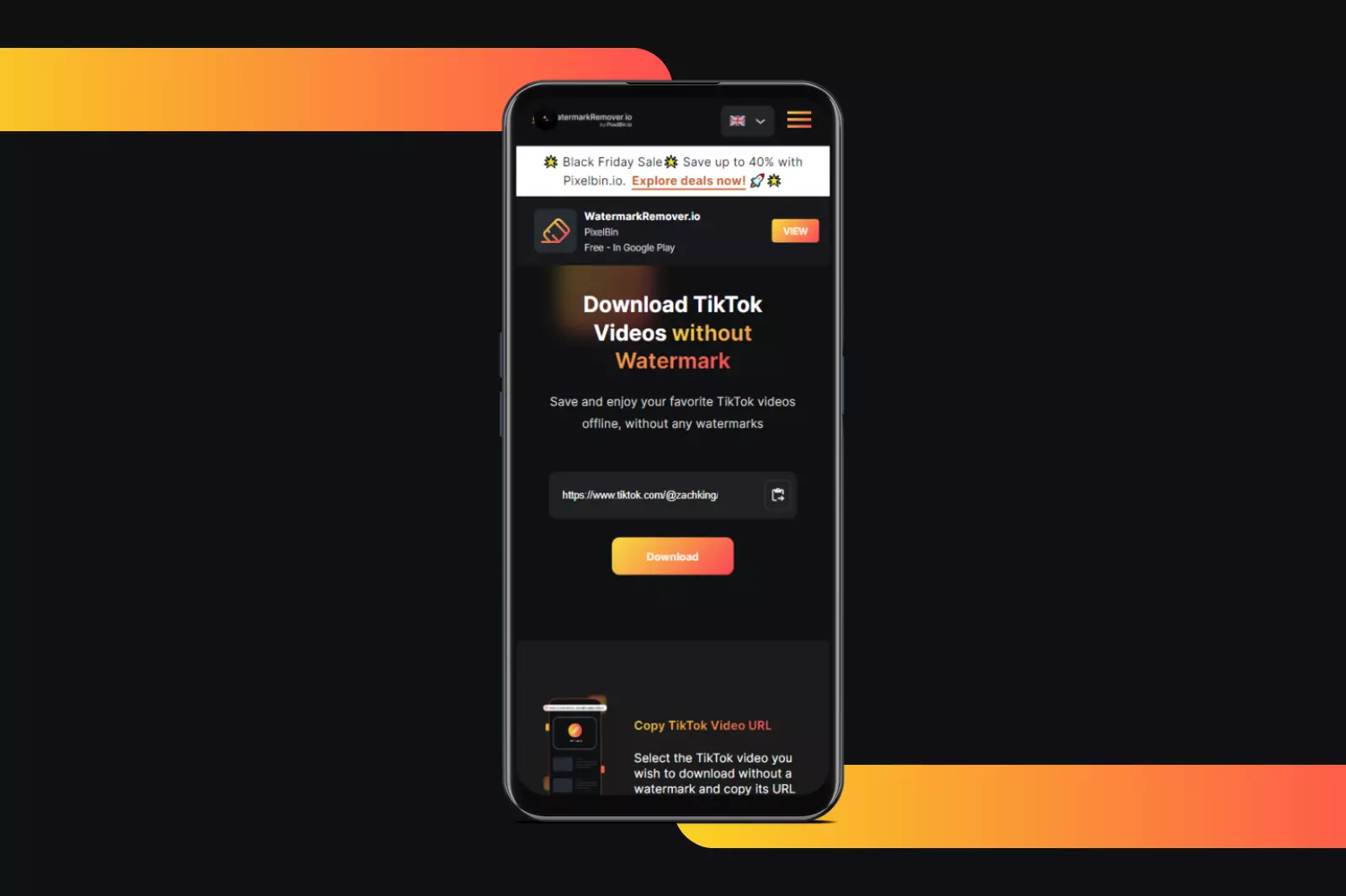 Download TikTok Videos without a Watermark Step by Step