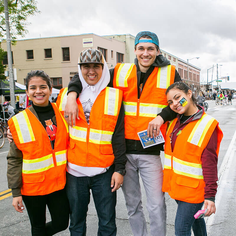 Volunteers at 626 Golden Streets