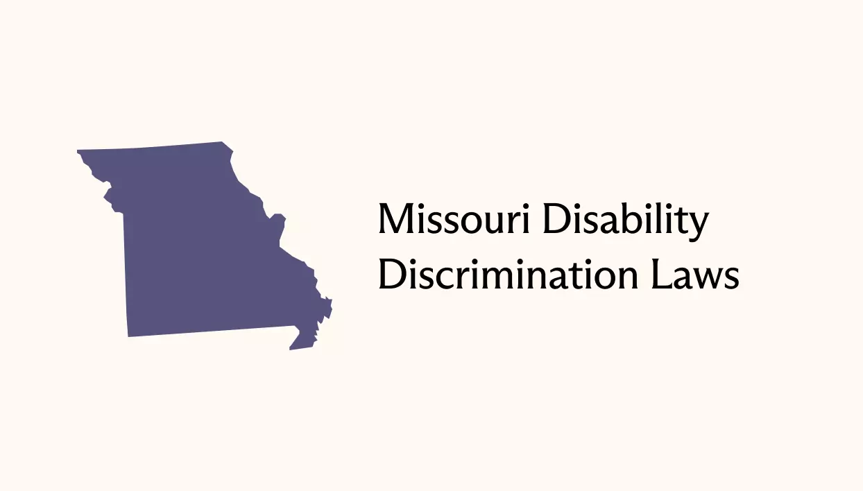 Missouri Disability Discrimination Laws Disclo Resource