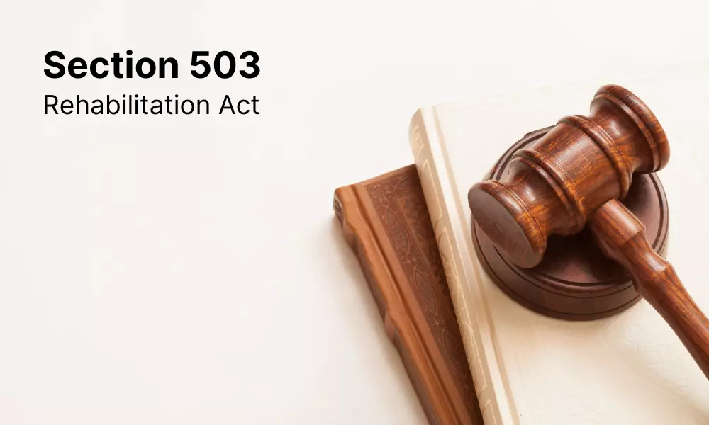 What is Section 503 of the Rehabilitation Act? Disclo Resource