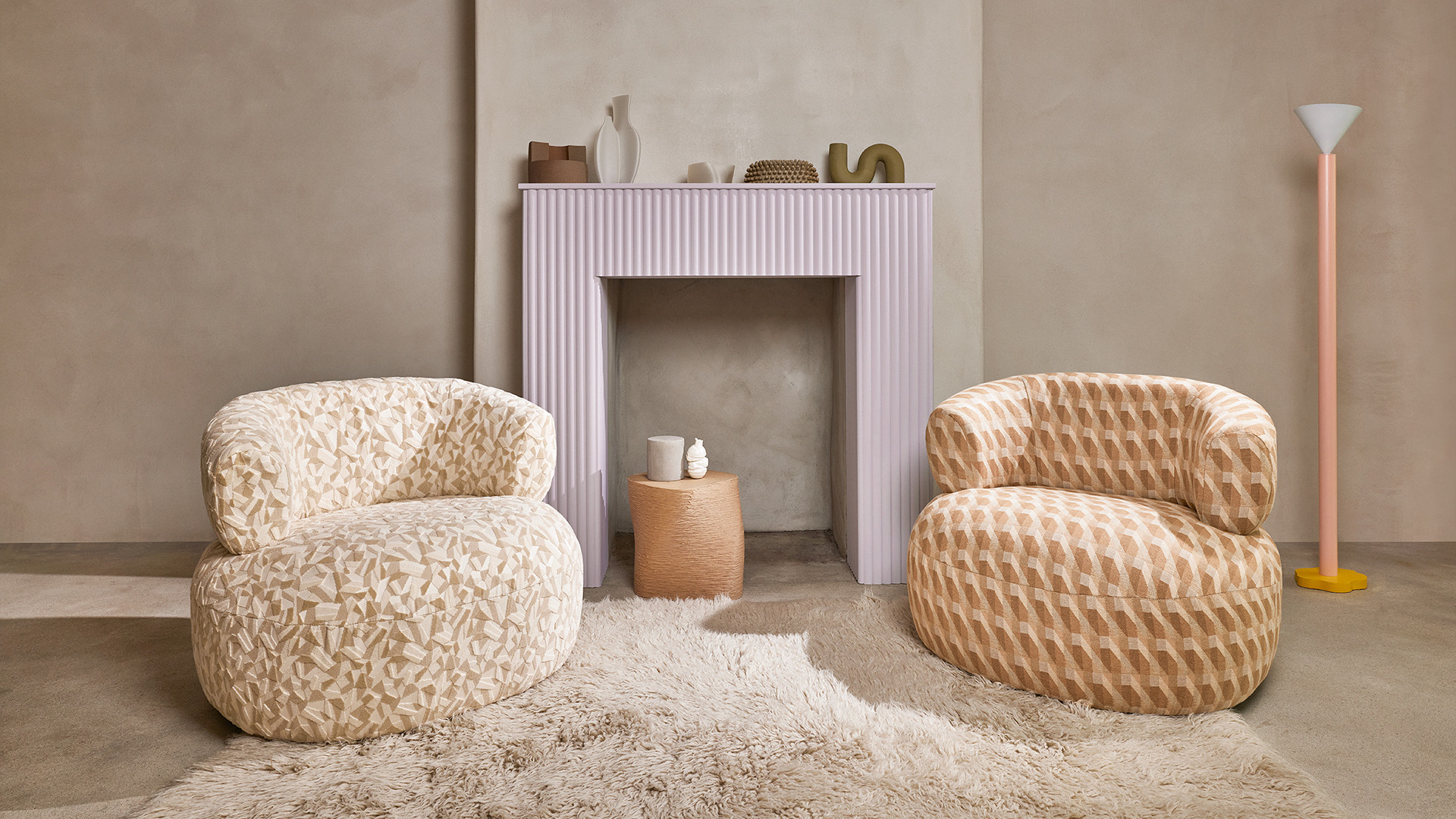 Modernista potahov l tky kirkby design