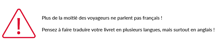 traduction livret accueil location saisonnière