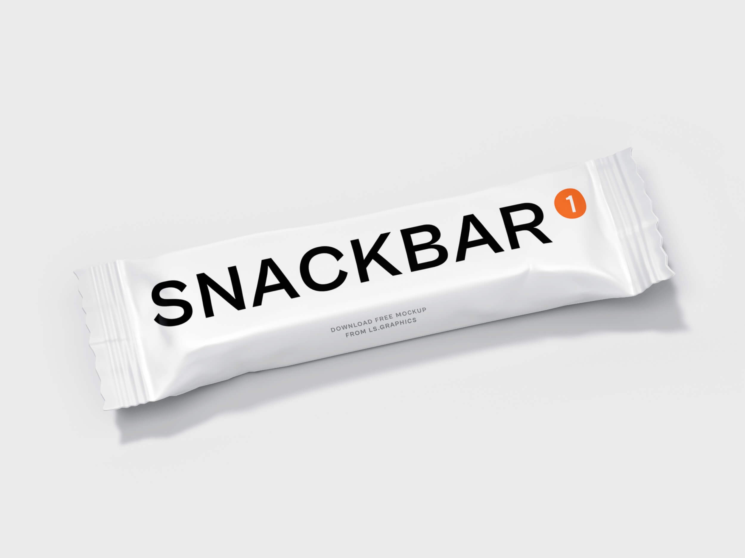 Free Matte Snack Bar HighQuality Mockup