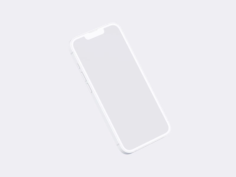 Clay iPhone 14 Mockup