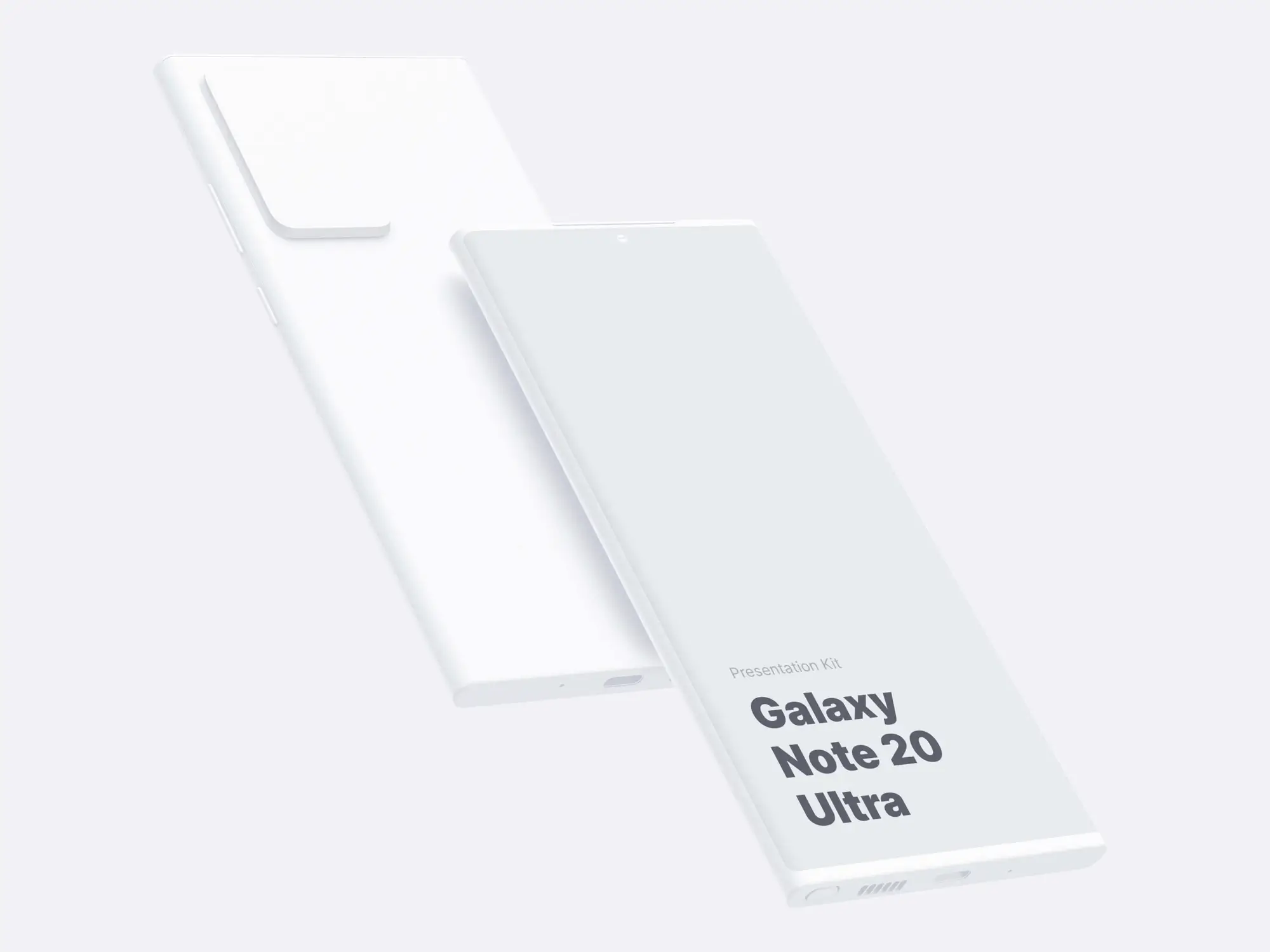 Galaxy Note 20 Ultra Mockups