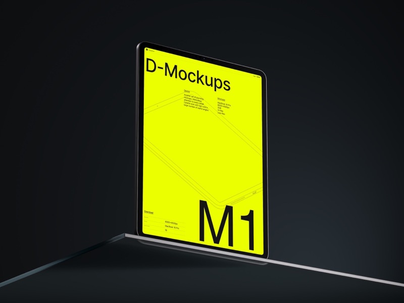 D-Mockups: iPad Pro, Scene 10