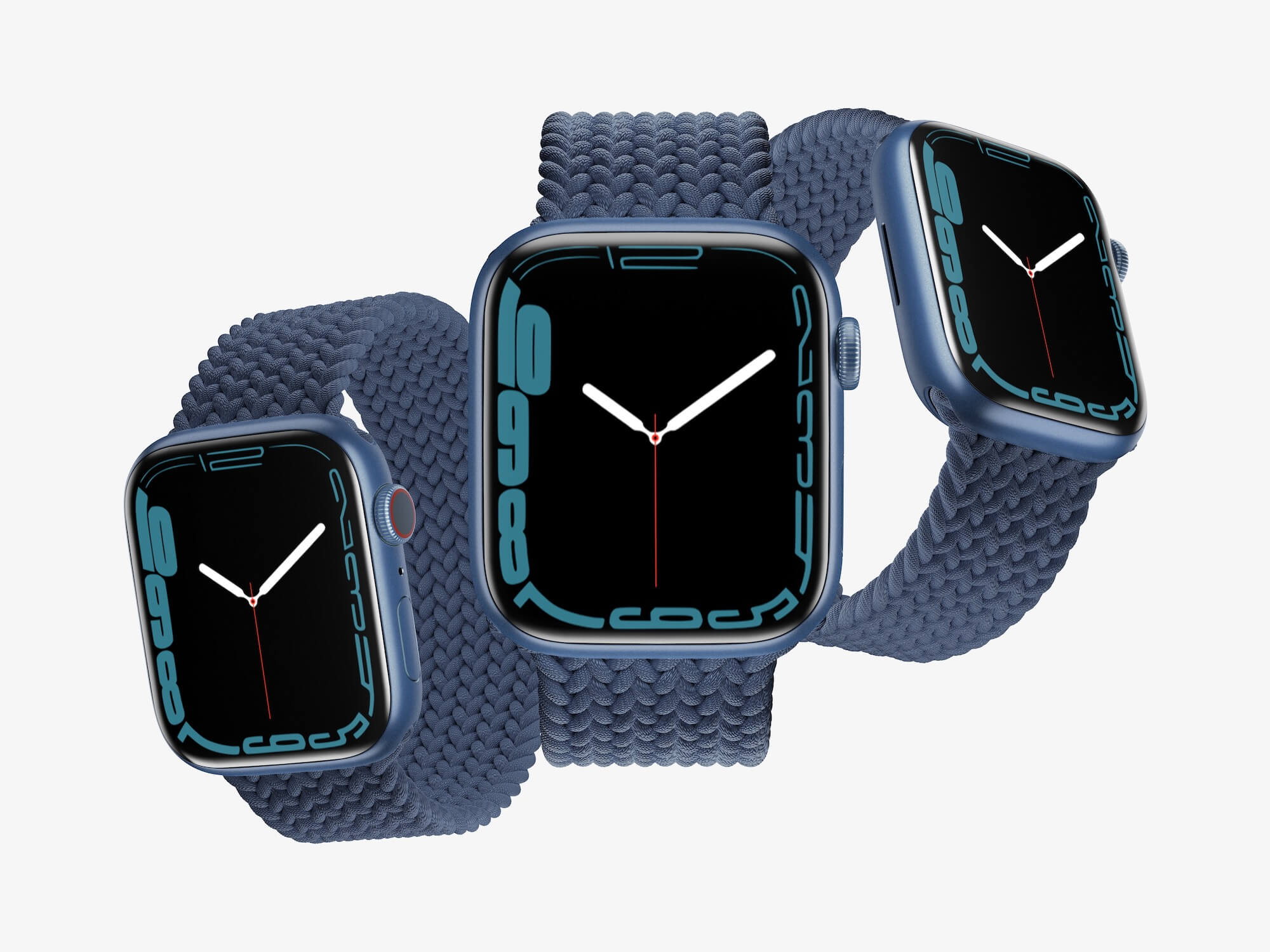 Watch Series 7 Realistic Mockups, Scene 13 | Figma, Sketch, Photoshop