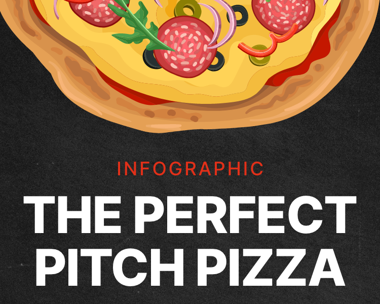The Perfect Pitch Pizza featuring an illustrative pizza.