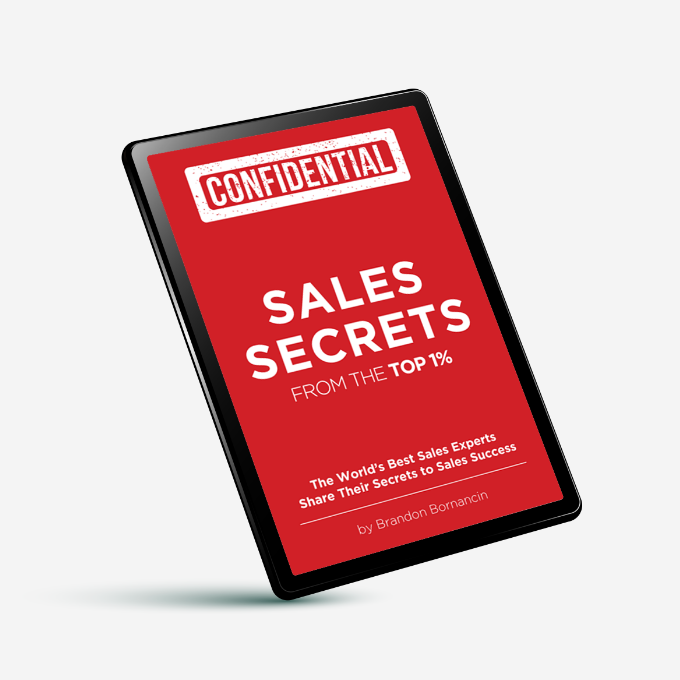 Sales Secrets book by Brandon Bornancin