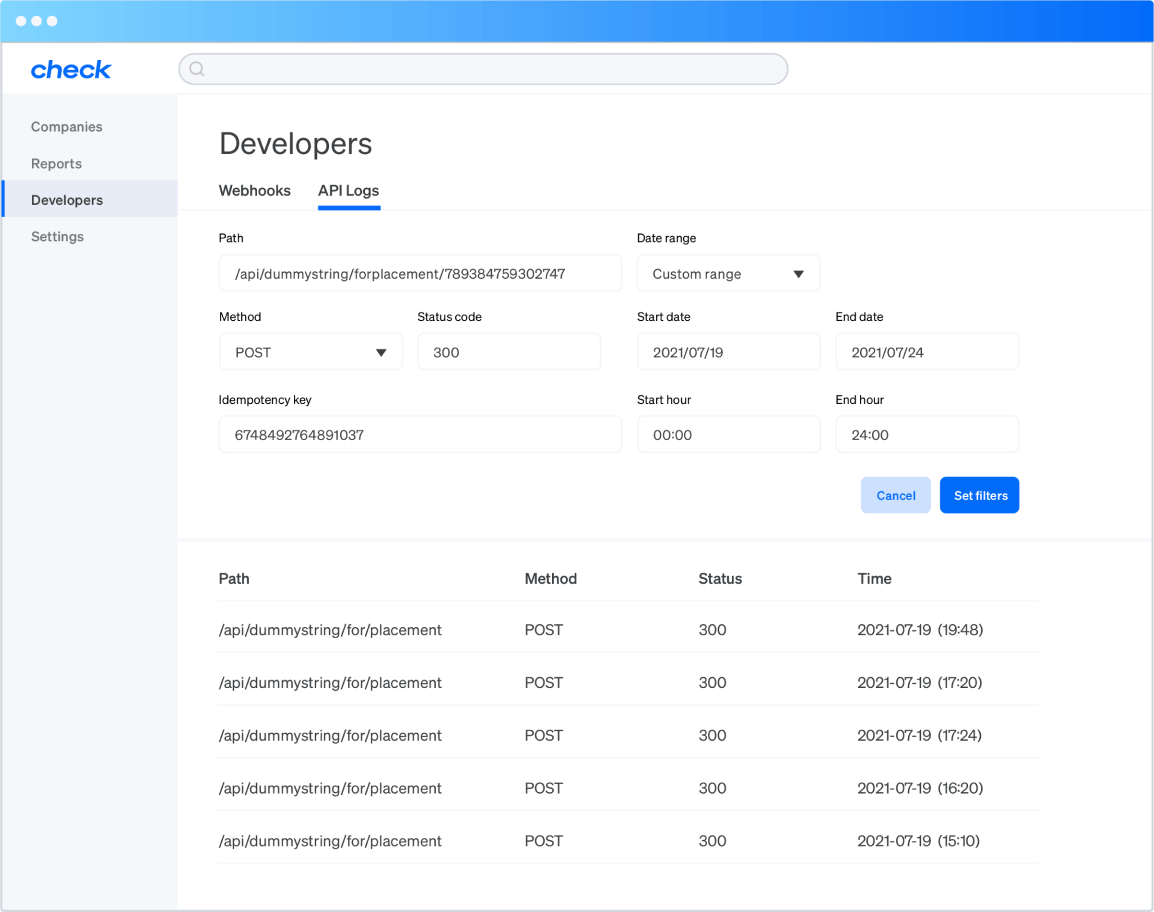 WorkScout - Console image