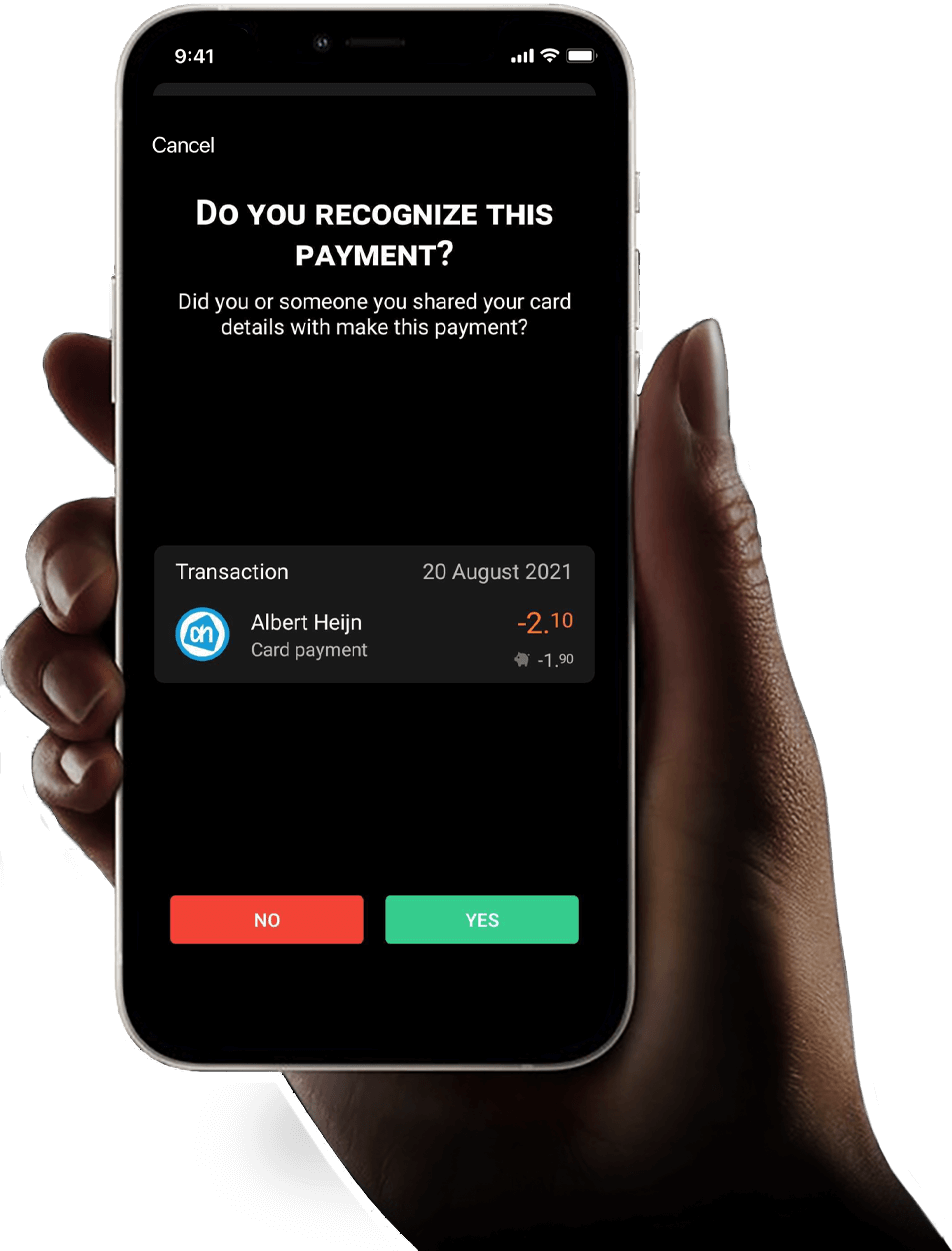 Refund Request screen