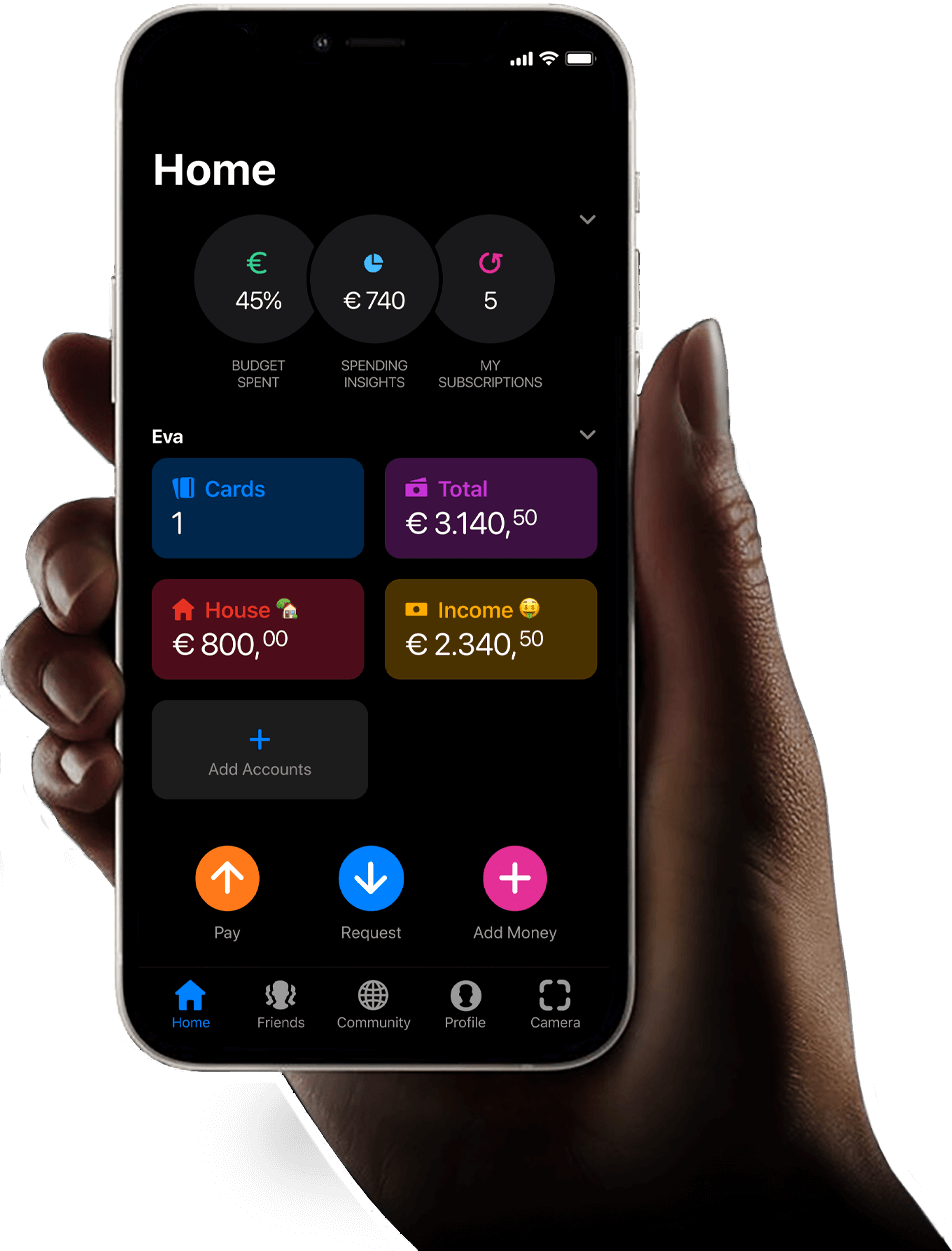 App Home screen