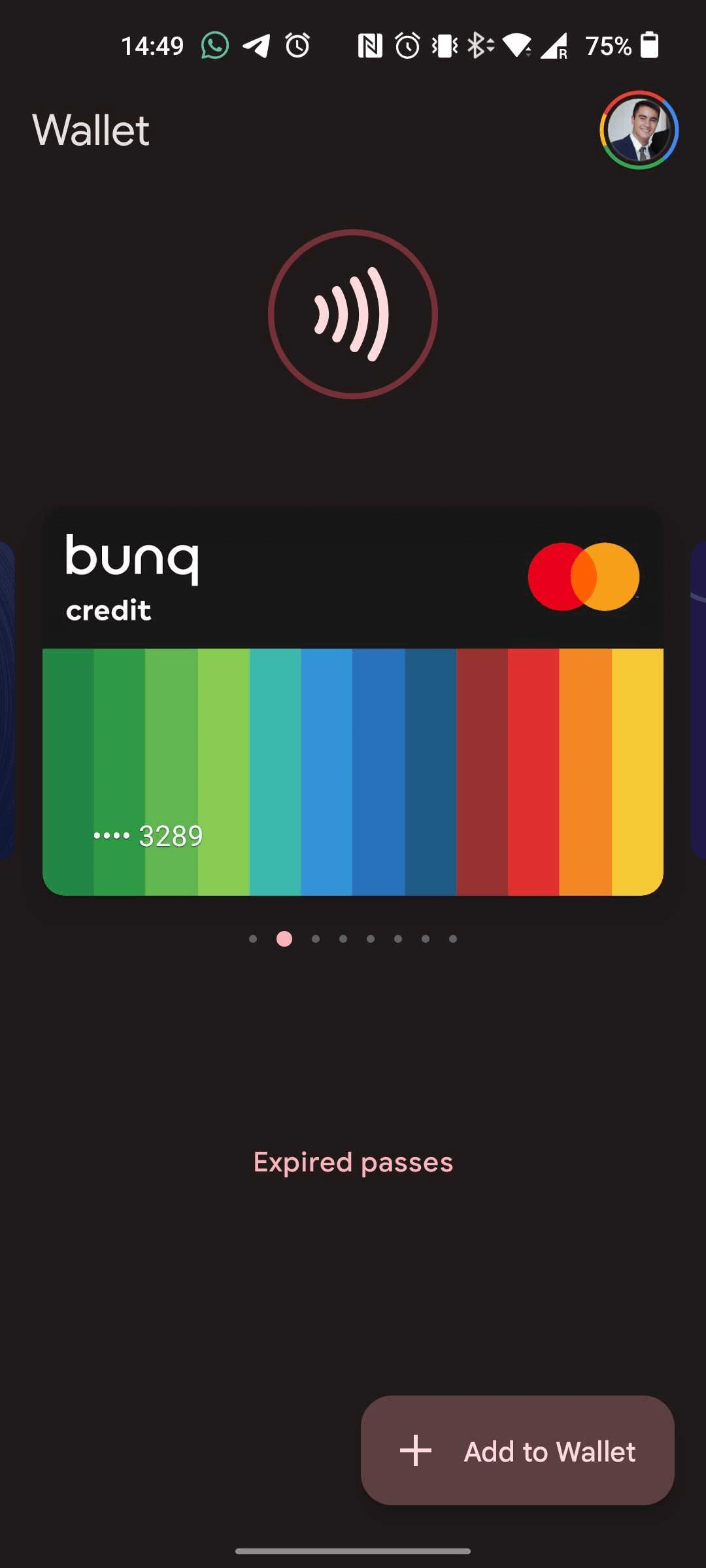 Screenshot of app screen