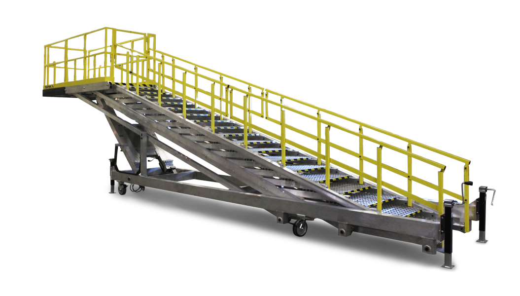 Highly Cantilevered Inspection Stand