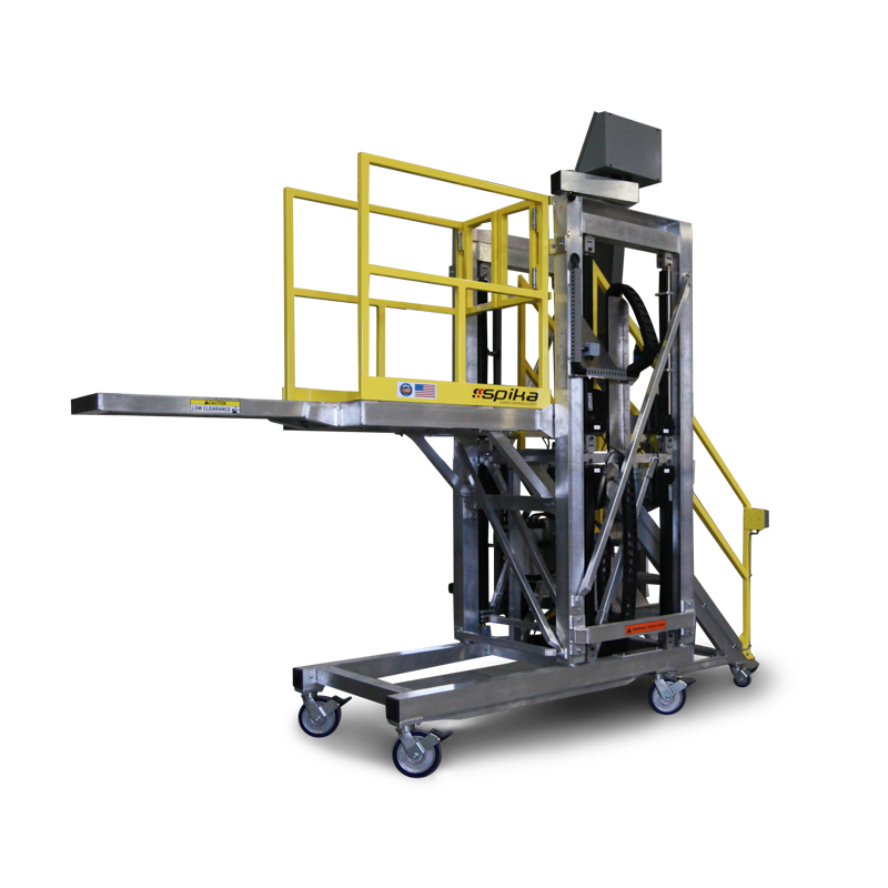 Diving BoardStyle Work Platform within a Sensitive Environment