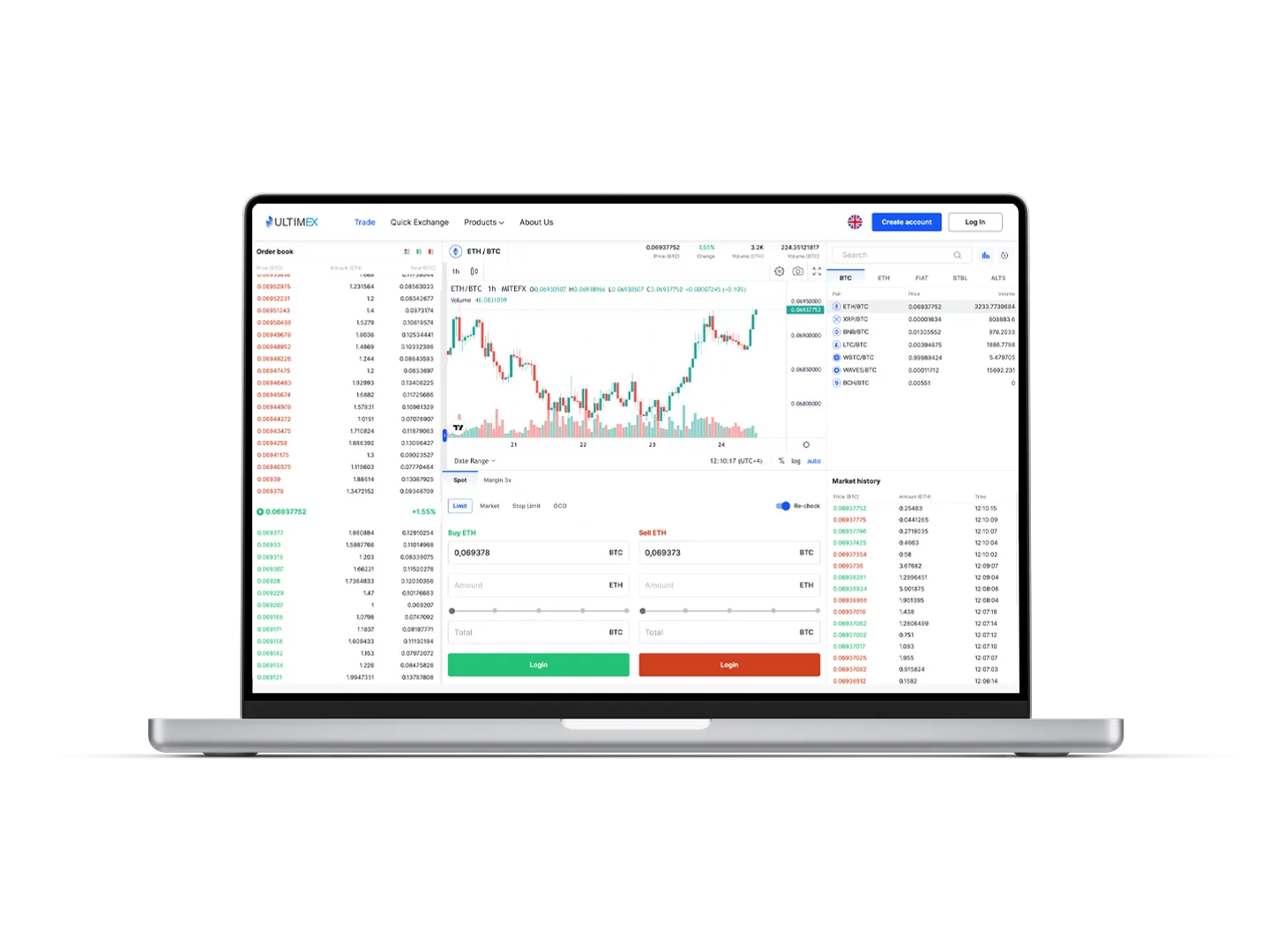 UtimaEx crypto exchange