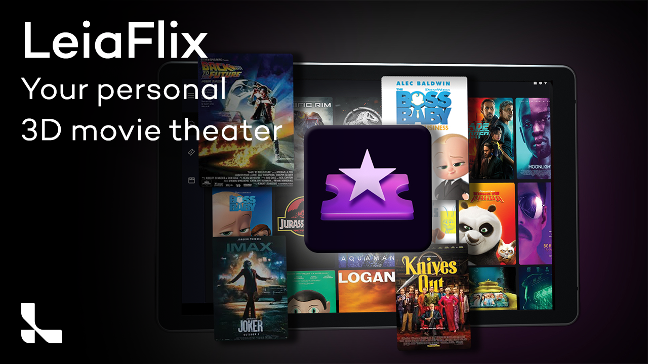 LeiaFlix: Your Personal 3D Movie Theater