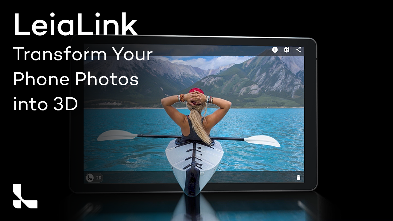 Send Photos to your Lume Pad with LeiaLink