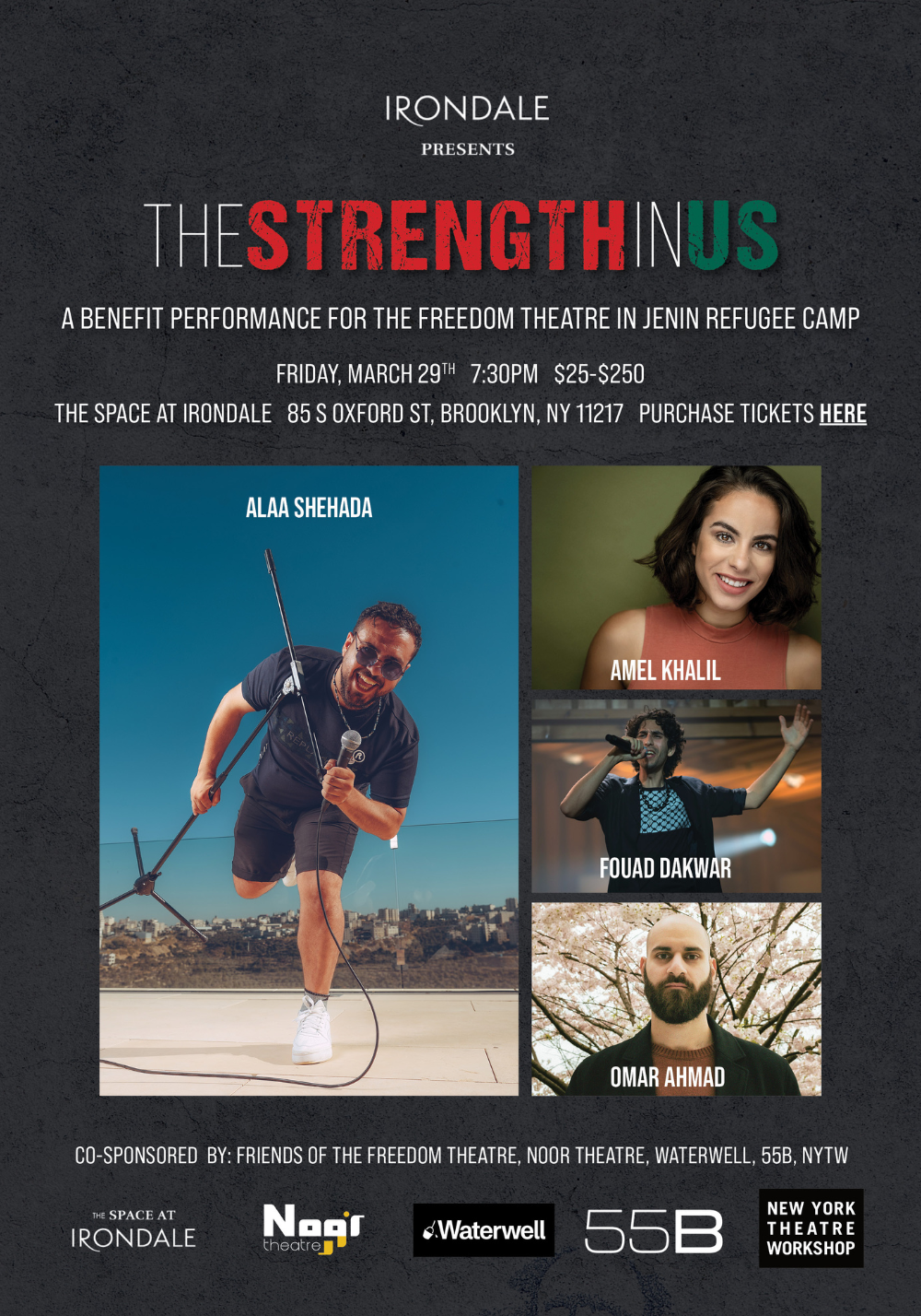 Irondale Hosts THE STRENGTH IN US One-Night-Only Performance This Month  Image