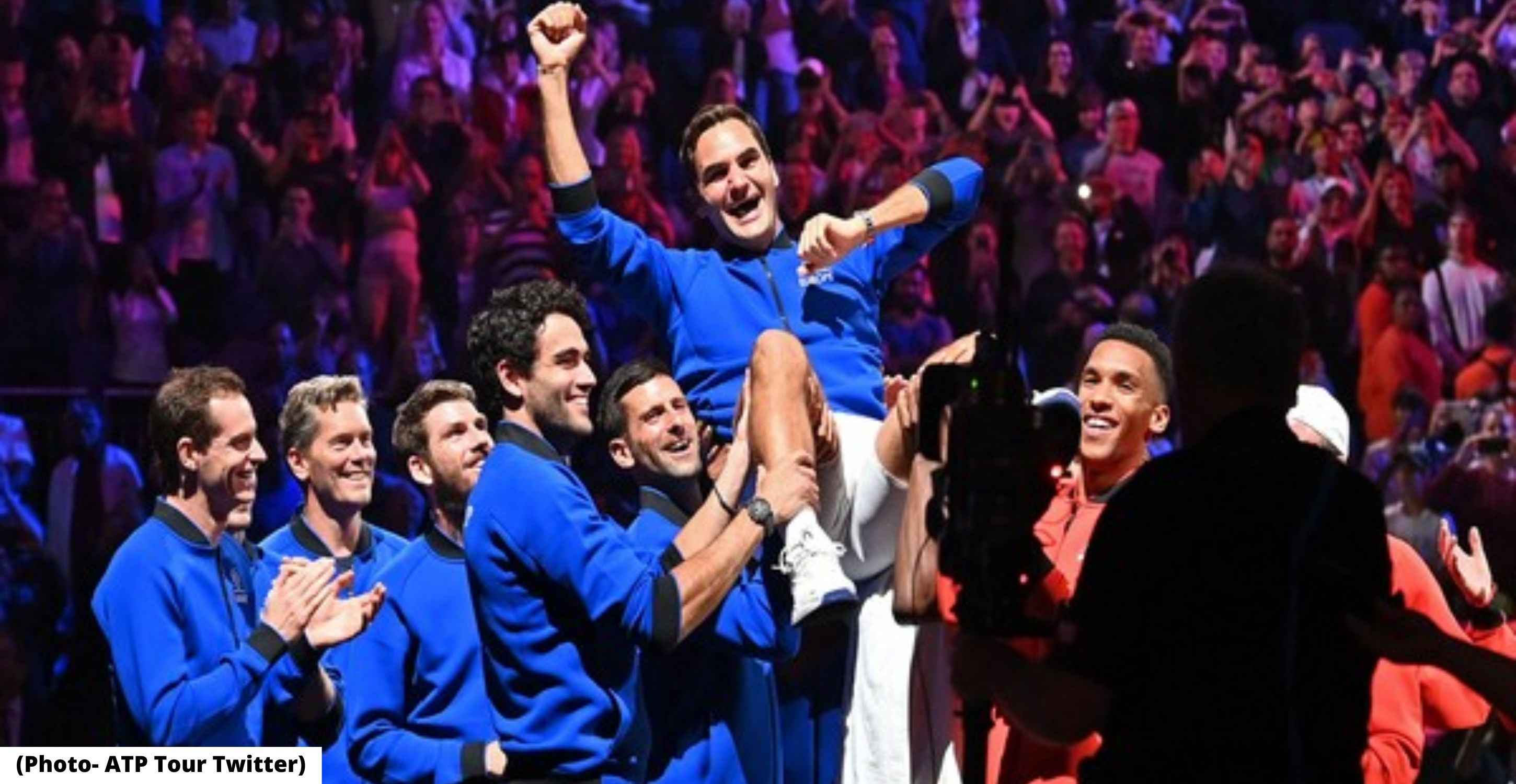 Tennis legend Federer bowed out of the sport on Friday, teaming up with longtime rival and friend Nadal in a doubles defeat to the duo of Sock and Tiafoe in his final.