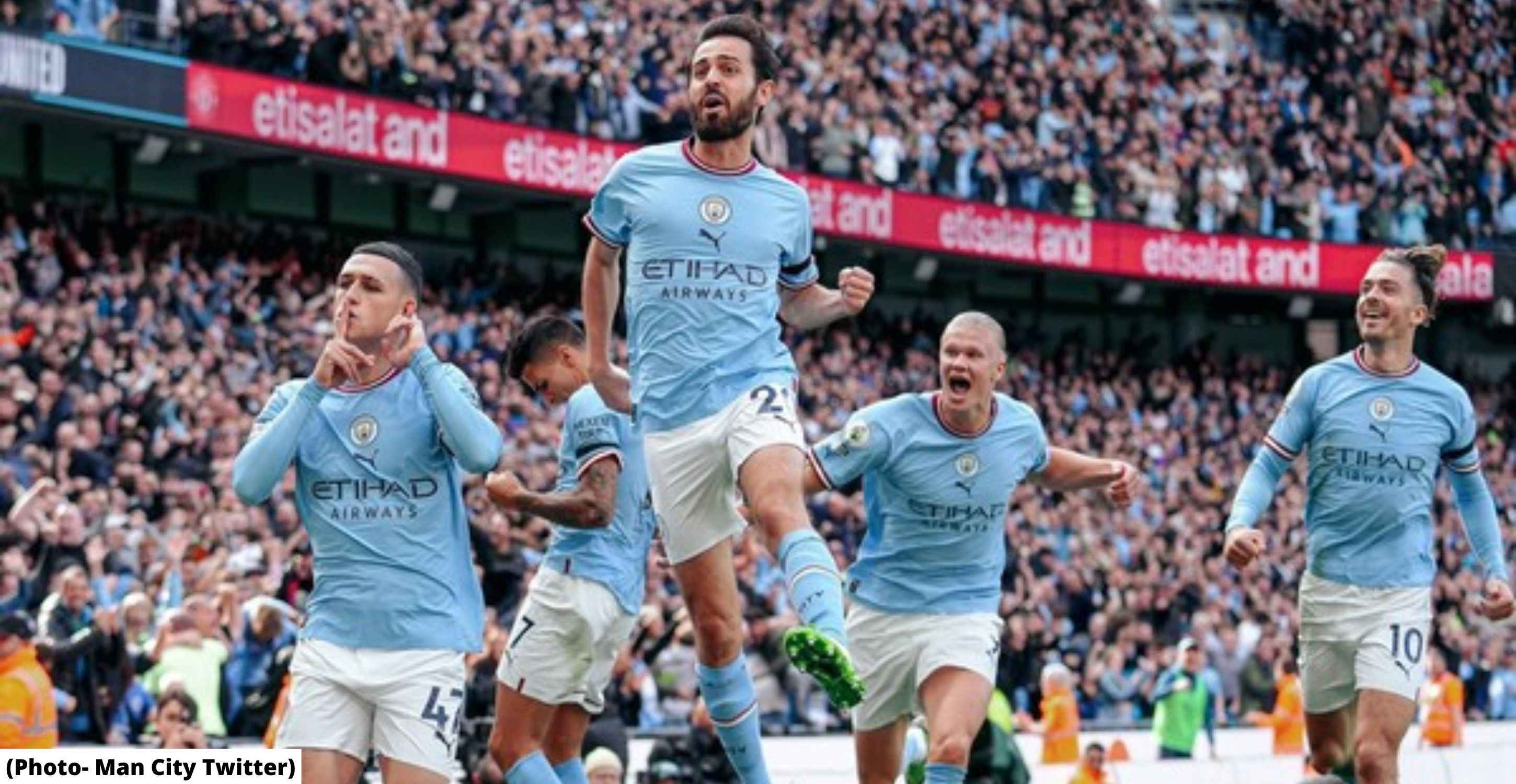 Hat tricks from Haaland, Foden help City sink United by 6-3 in high-scoring Manchester derby