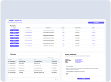 E-commerce refund app