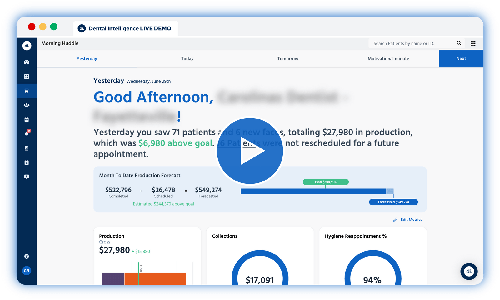 Dental Intelligence Dental Analytics and Patient Communication