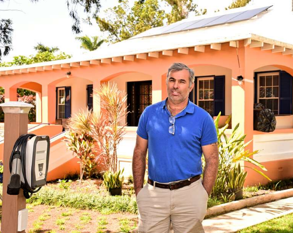 While many people want to support renewable energy in Bermuda, the cost of installing solar panels can be prohibitive.