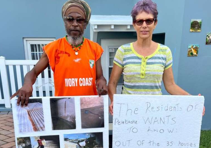 Residents living in the shadow of Belco have started a petition questioning why water tanks at properties next to the power plant were not tested for contaminants last year.