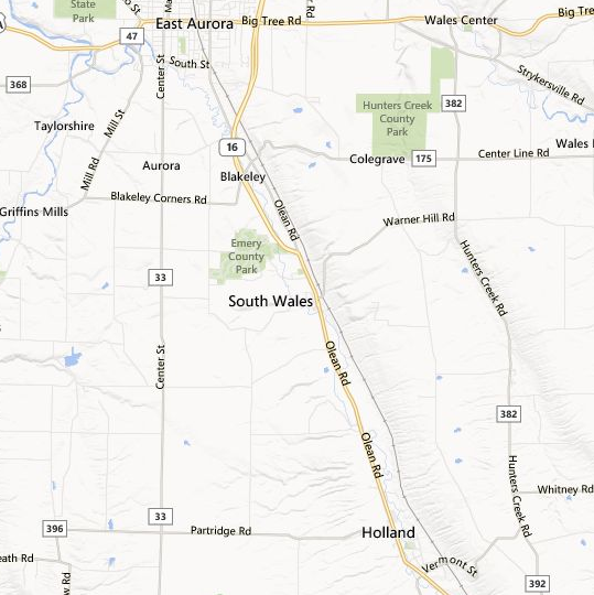 Maps of the Area Town of Wales