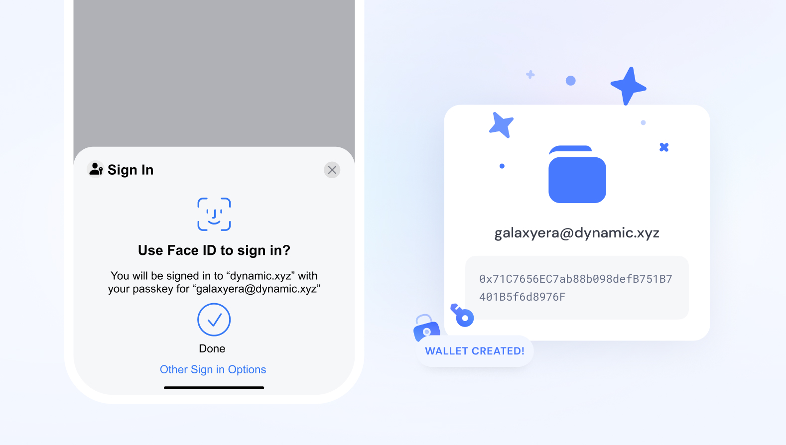 Introducing mobile-first embedded wallets with passkeys