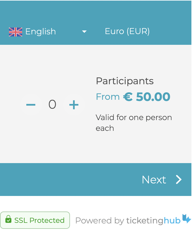 Checkout widget with Custom CSS