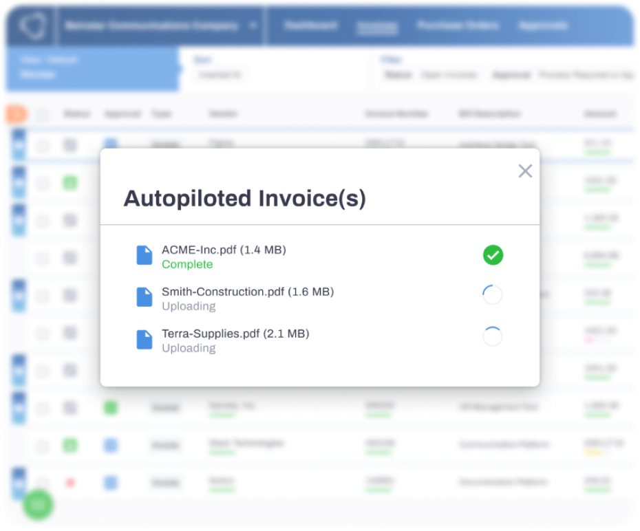 Accounting AI Software for faster invoice processing