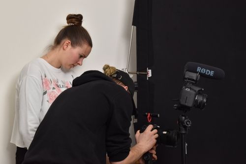 Setting up the camera