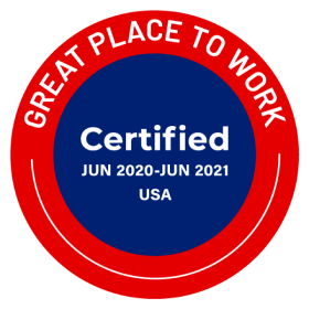 Great Place to Work Certification - USA June 2020 - June 2021