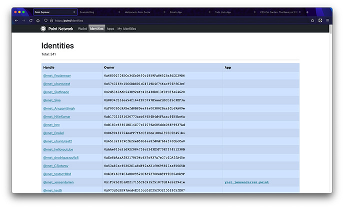 Decentralized Identities