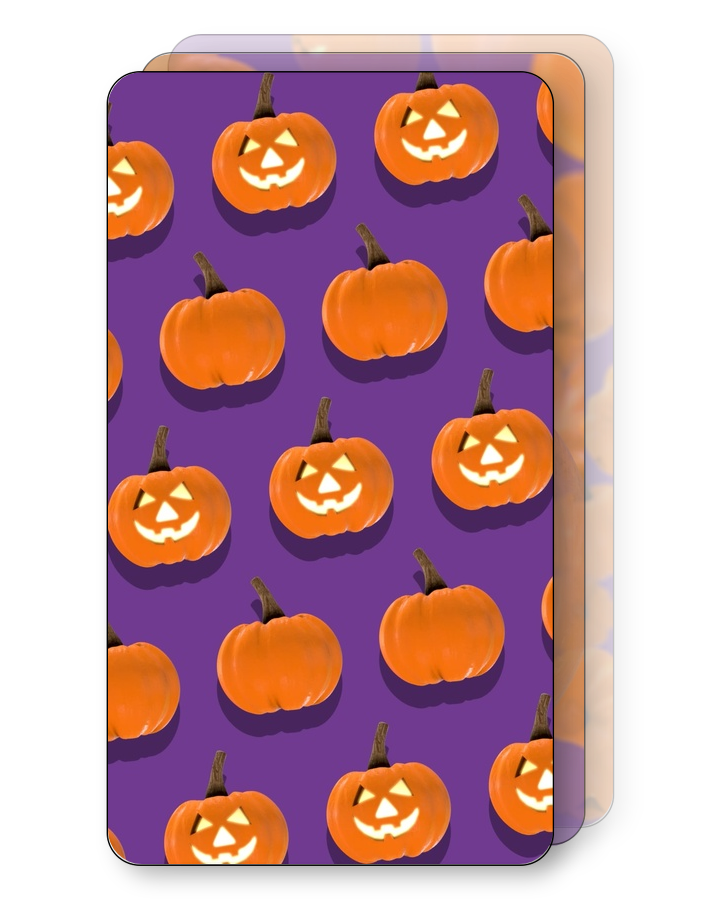 Floating JackOLanterns Pack Stock Vertical Video Collection on Packsia
