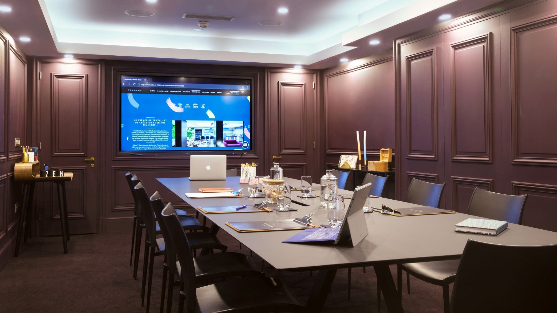 Photo du salle 2 espace événementiel Terrass" Hotel Montmartre Paris