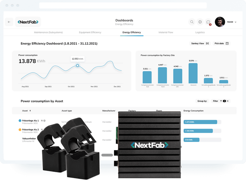 Nextfab Button Android NextFab Smart Factory - IIoT für Fertigungsbetreiber