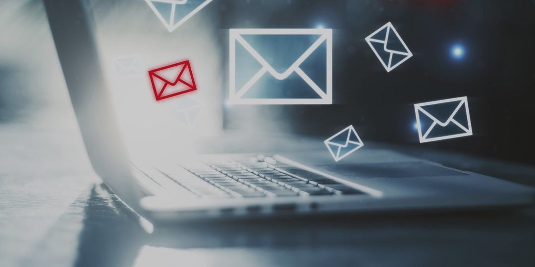 Secret communication. Secret email. Mail arcane. Phishing email. Secret email.