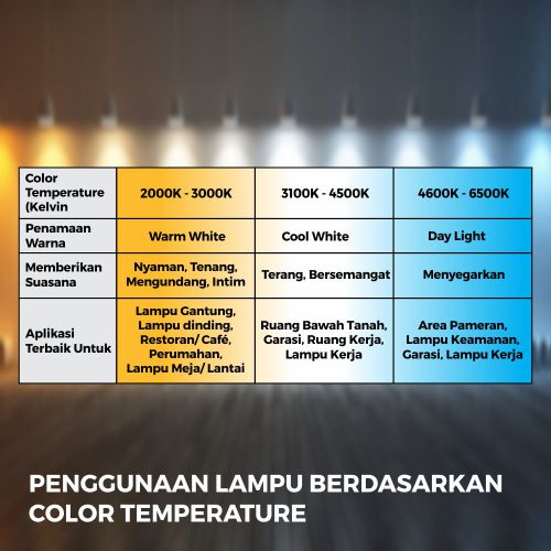 Ada Banyak Warna Lampu, Mana yang Paling Cocok untuk Ruangan Anda?