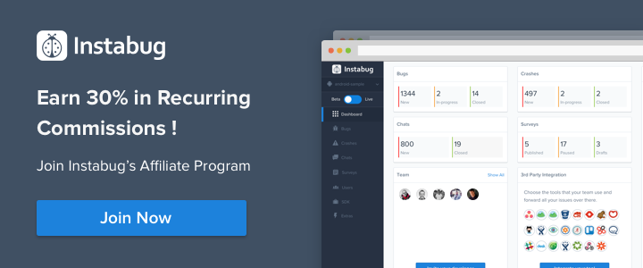 instabug affiliate