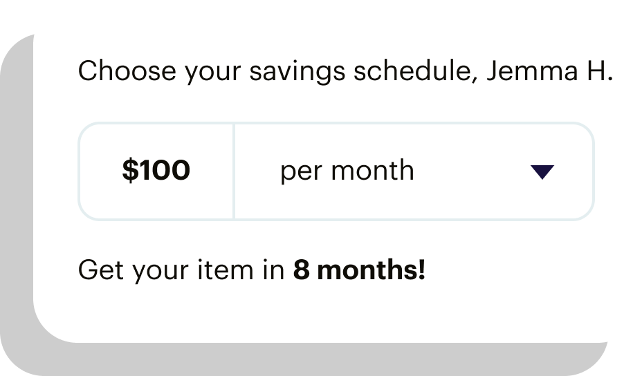 Accrue Savings Save Now, Buy Later